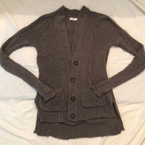 Abercrombie & Fitch Brown Cardigan